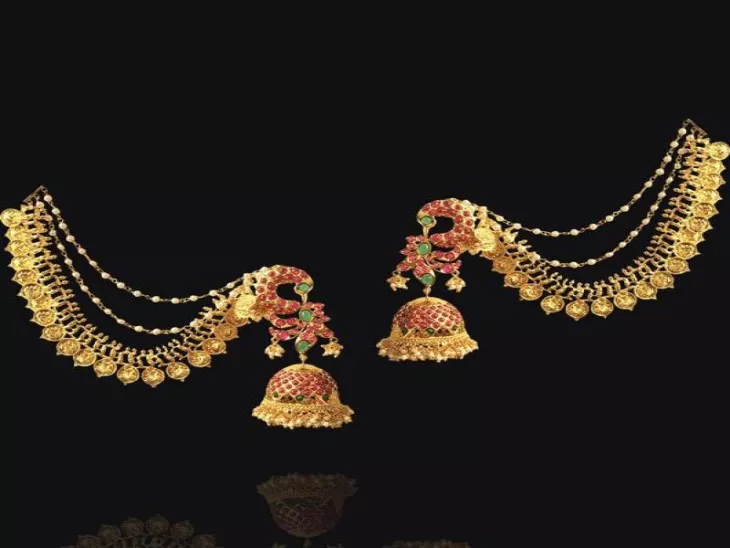 CZ provides the lab-created stones for these Kanoti Earrings. They are made by craftsmen who make authentic Jewellery.