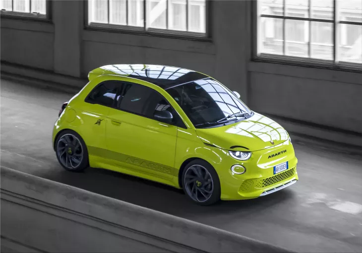 The new Abarth 500e electric sports car is more Abarth than ever