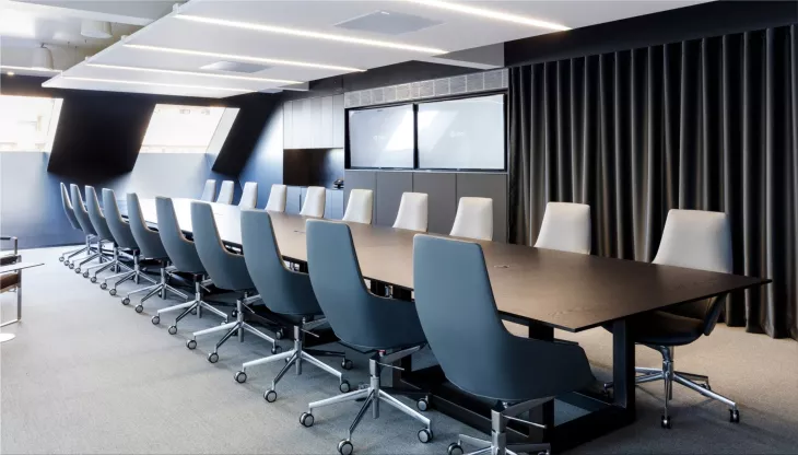 Small rooms and huge meeting spaces are brought back to life