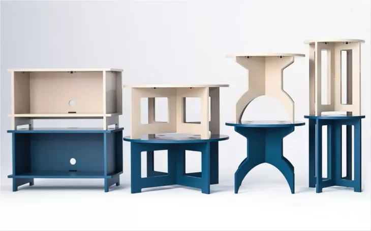 minimalist furniture that is eco-friendly and easy to assemble