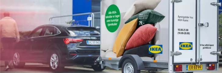In Norway, you can borrow a trailer for free