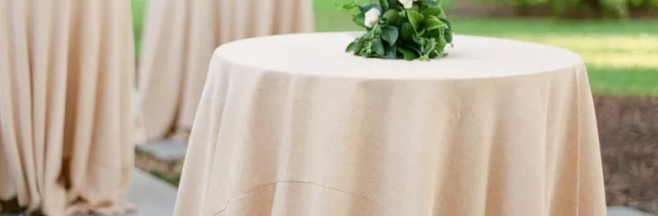 Where can you order wedding tablecloths?