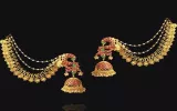 CZ provides the lab-created stones for these Kanoti Earrings. They are made by craftsmen who make authentic Jewellery.