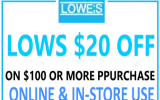 Lows 20% off