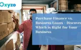 Purchase finance vs Business loan