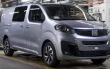 The Fiat Scudo comes off the assembly line in Luton, UK